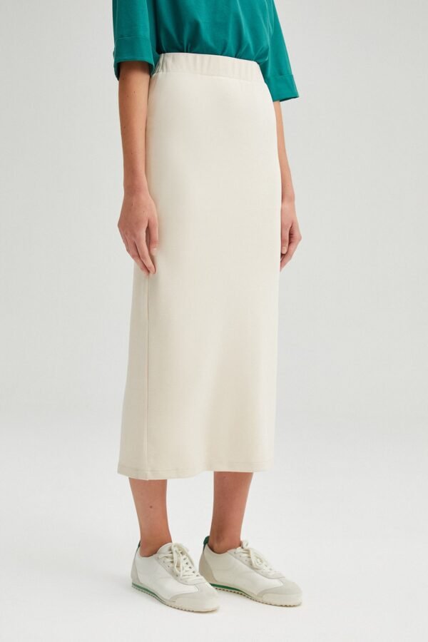 ELASTIC WAISTED JERSEY SKIRT - Image 4