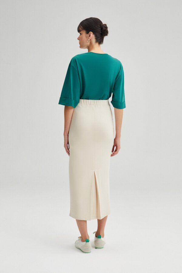 ELASTIC WAISTED JERSEY SKIRT - Image 3