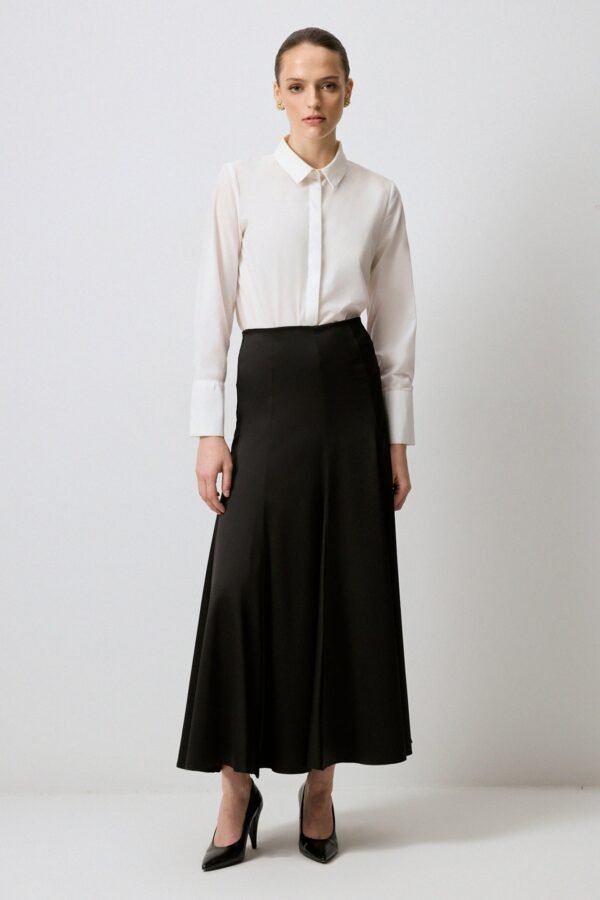 SATIN SKIRT