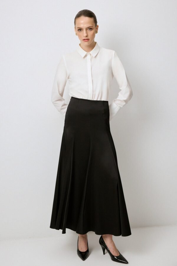 SATIN SKIRT - Image 2