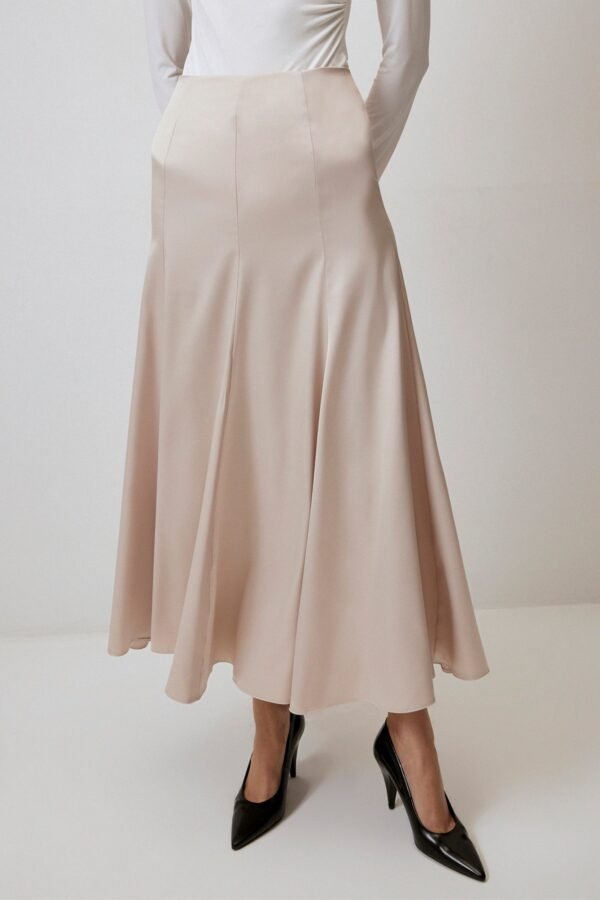 SATIN SKIRT - Image 3