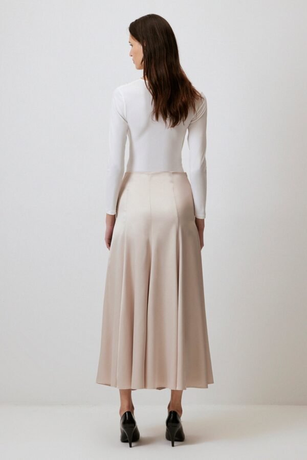 SATIN SKIRT - Image 4