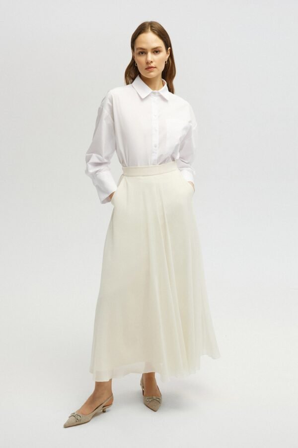 CHIFFON SKIRT - Image 5