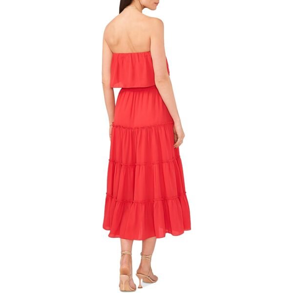 1.State Womens Strapless Calf Midi Dress - Image 2